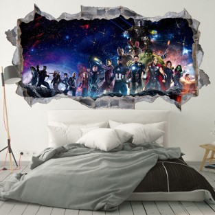 Vinilos de pared 3d los vengadores infinity war Vinilos de pared 3d los vengadores infinity war