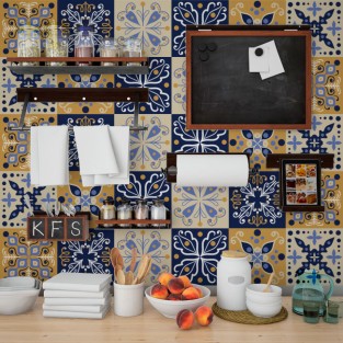 Vinilos decorativos paredes baños azulejos (24 unidades)