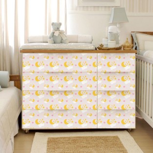 Vinilos cómoda bebé decorar