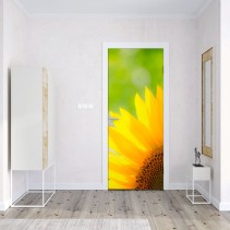 Vinilos detalle girasol para puertas y armarios