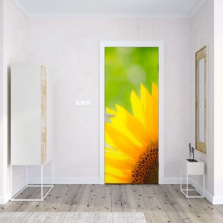 Vinilos detalle girasol para puertas y armarios Vinilos detalle girasol para puertas y armarios