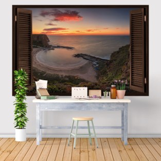 Vinilos 3d amanecer bolata bay bulgaria Vinilos 3d amanecer bolata bay bulgaria