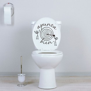 Vinilos para baños y paredes apunta bien