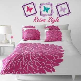 Vinilos decorativos de mariposas retro para cabeceros cama Vinilos decorativos de mariposas retro para cabeceros cama