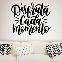 Vinilos decorativos con frases motivadoras