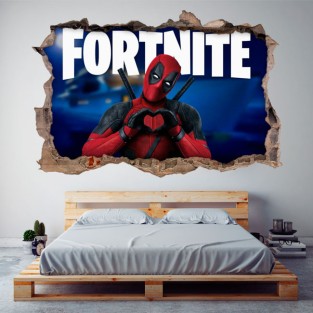 Vinilos decorativos fortnite deadpool 3d Vinilos decorativos fortnite deadpool 3d