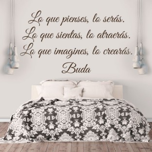 Vinilos decorativos frase de buda Vinilos decorativos frase de buda