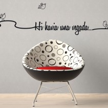 Vinilos decorativos frases había una vez