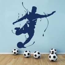 Vinilos decorativos fútbol splash