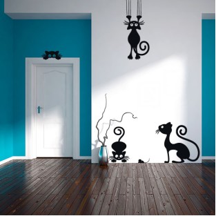 Vinilos decorativos gatos Vinilos decorativos gatos