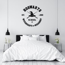 Vinilos decorativos harry potter colegio de hogwarts