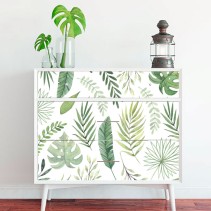 Vinilos hojas decorativos para decorar cajoneras