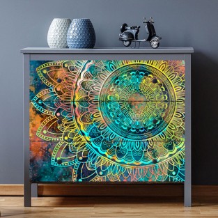 Vinilos decorativos mandalas para decorar muebles Vinilos decorativos mandalas para decorar muebles