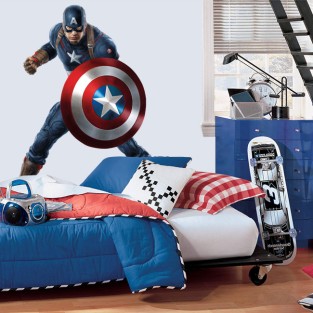 Vinilos decorativos marvel capitán américa