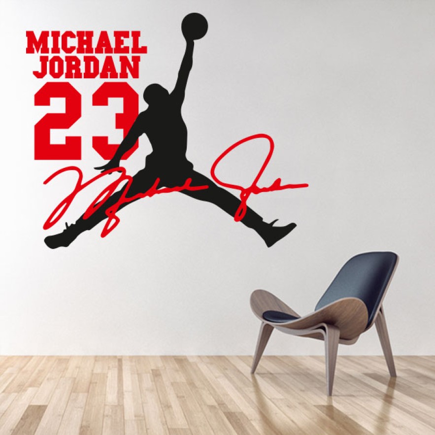 Vinilos decorativos michael jordan nba