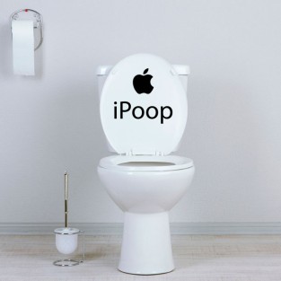 Vinilos  ipoop para baños y paredes