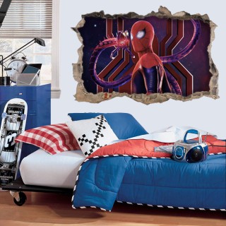 Vinilos decorativos paredes 3d spider man no way home