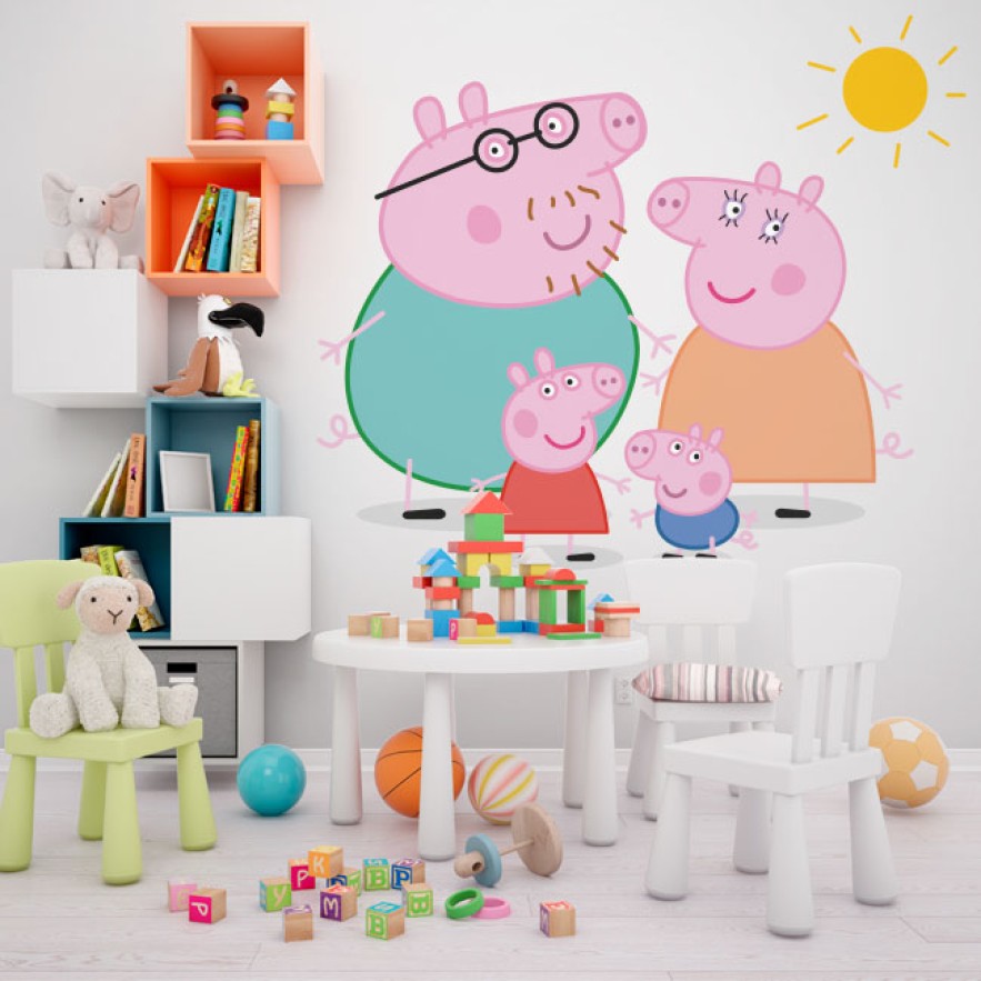 Vinilos decorativos peppa pig