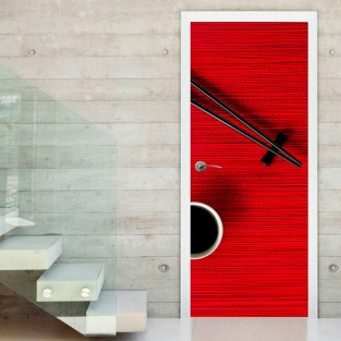 Vinilos decorativos puertas chopsticks Vinilos decorativos puertas chopsticks