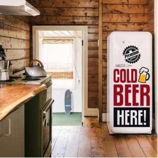 Vinilos decorativos electrodomésticos stickers cold beer here Vinilos decorativos electrodomésticos stickers cold beer here