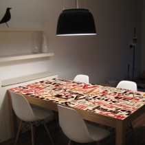 Vinilos para decorar mesas texto love