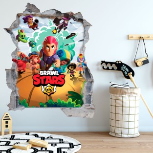 Vinilos decorativos y pegatinas 3d brawl stars Vinilos decorativos y pegatinas 3d brawl stars