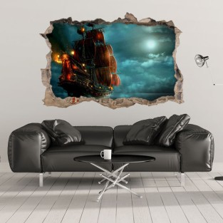 Vinilos decorativos y pegatinas 3d piratas del caribe Vinilos decorativos y pegatinas 3d piratas del caribe