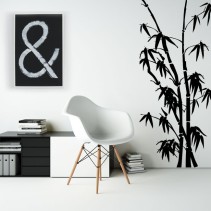 Vinilos decorativos y pegatinas con bambú
