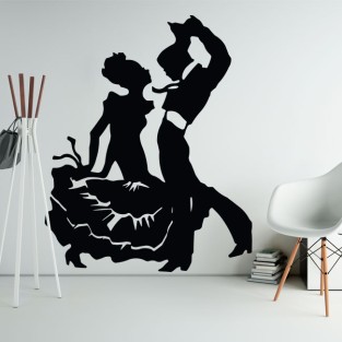 Vinilos decorativos y pegatinas de flamenco