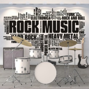 Vinilos decorativos y pegatinas de música