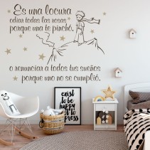 Vinilos decorativos y pegatinas frases el principito