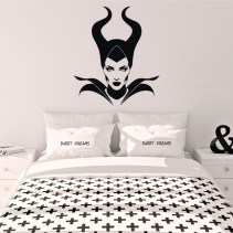 Vinilos decorativos y pegatinas maléfica