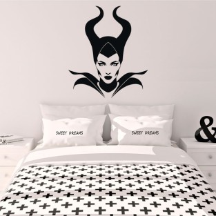 Vinilos decorativos y pegatinas maléfica