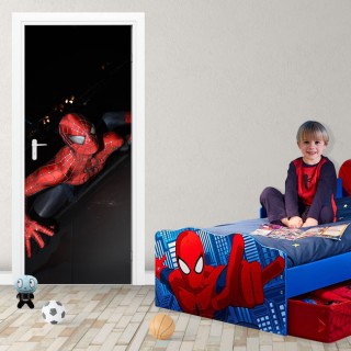 Vinilos decorativos y pegatinas para puertas superhéroe spiderman