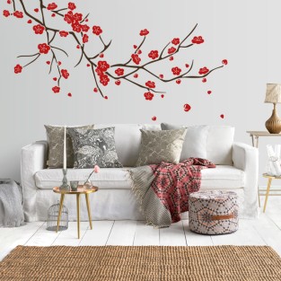 Vinilos decorativos y pegatinas rama de árbol