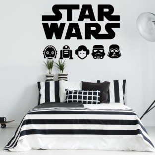 Vinilos decorativos y pegatinas star wars Vinilos decorativos y pegatinas star wars