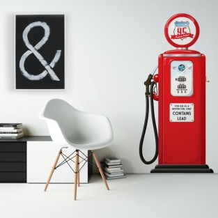 Vinilos decorativos y pegatinas surtidor gasolina retro Vinilos decorativos y pegatinas surtidor gasolina retro