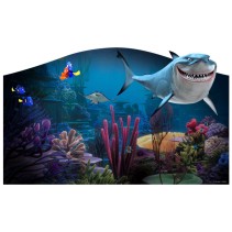 Vinilos cabecero de cama disney buscando a nemo