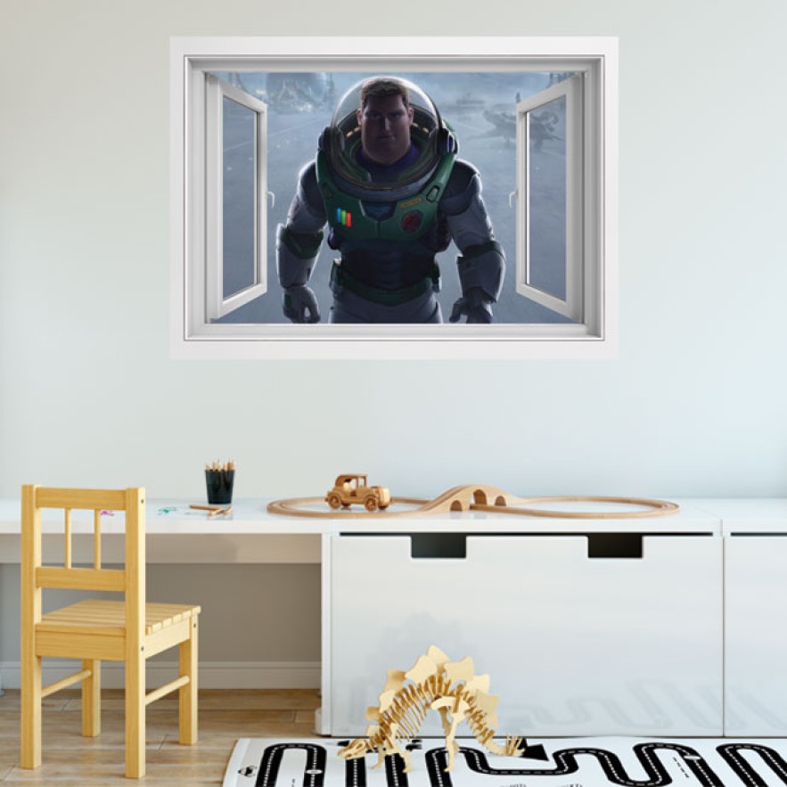 Ventana 3d disney buzz lightyear
