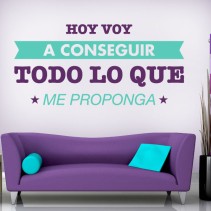 Vinilos frases decorar paredes