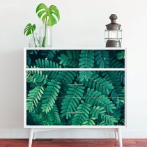 Vinilos de hojas para decorar muebles o armarios