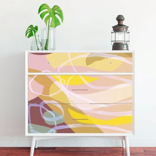 Vinilos ilustración para decorar muebles o armarios