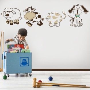 Vinilos infantiles kit de animales