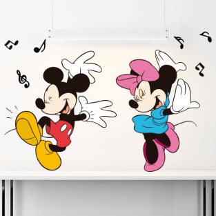 Vinilos infantiles mickey y minnie mouse Vinilos infantiles mickey y minnie mouse