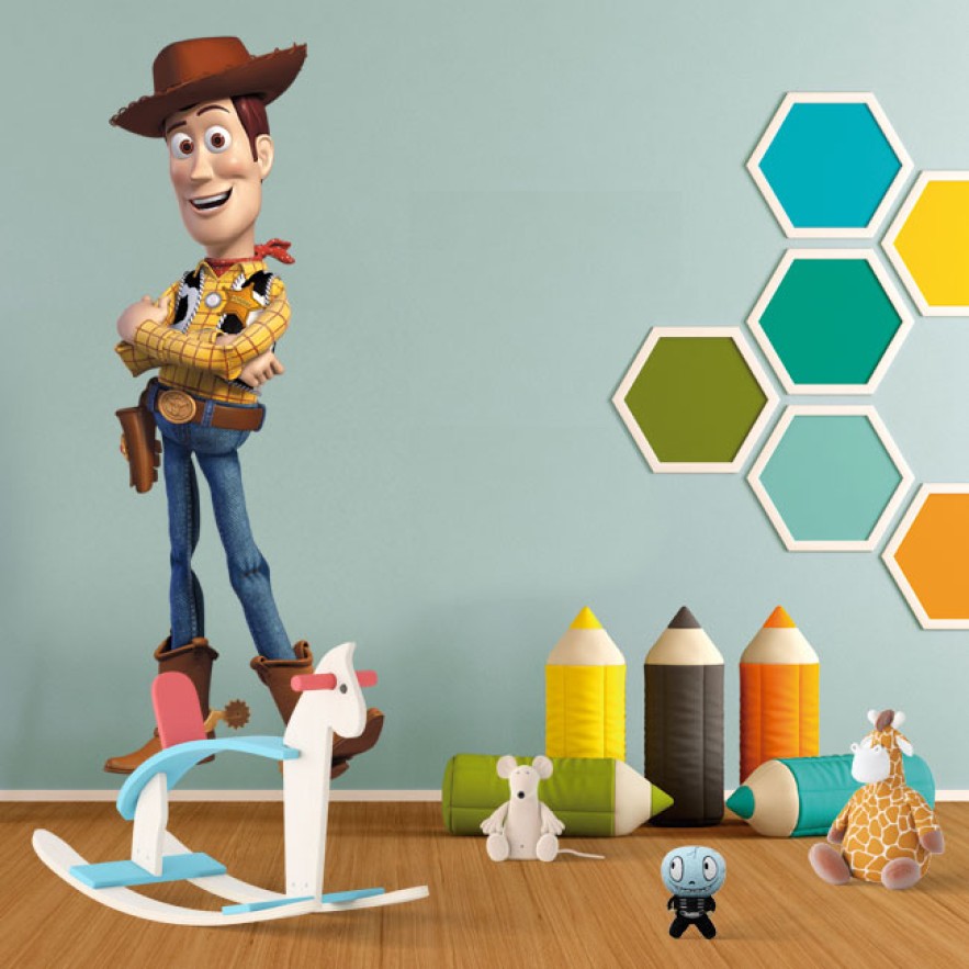 Vinilos infantiles woody toy story