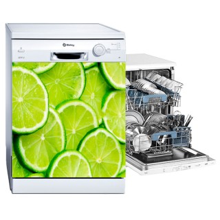 Vinilos electrodoméstico lavavajillas limones