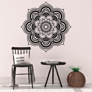 Vinilos mandalas yoga lotus Vinilos mandalas yoga lotus