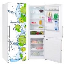 Vinilos electrodomésticos neveras de limones en el agua