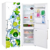 Vinilos neveras electrodomésticos limones salpicadura agua