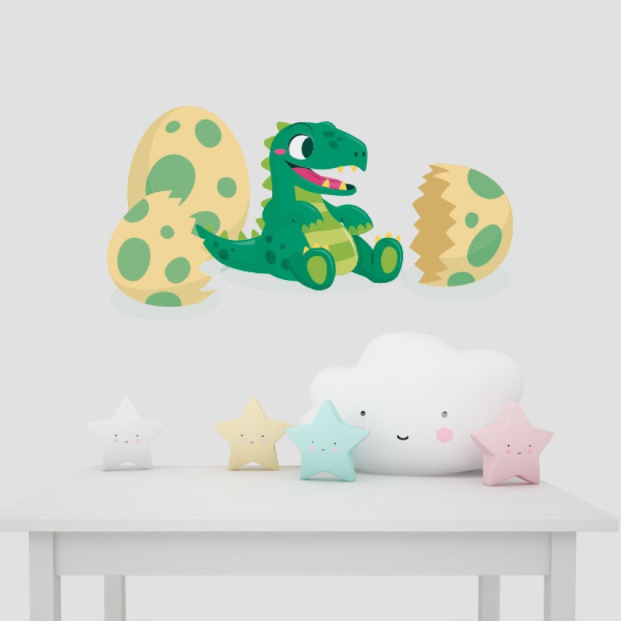 Vinilos para bebés dinosaurio